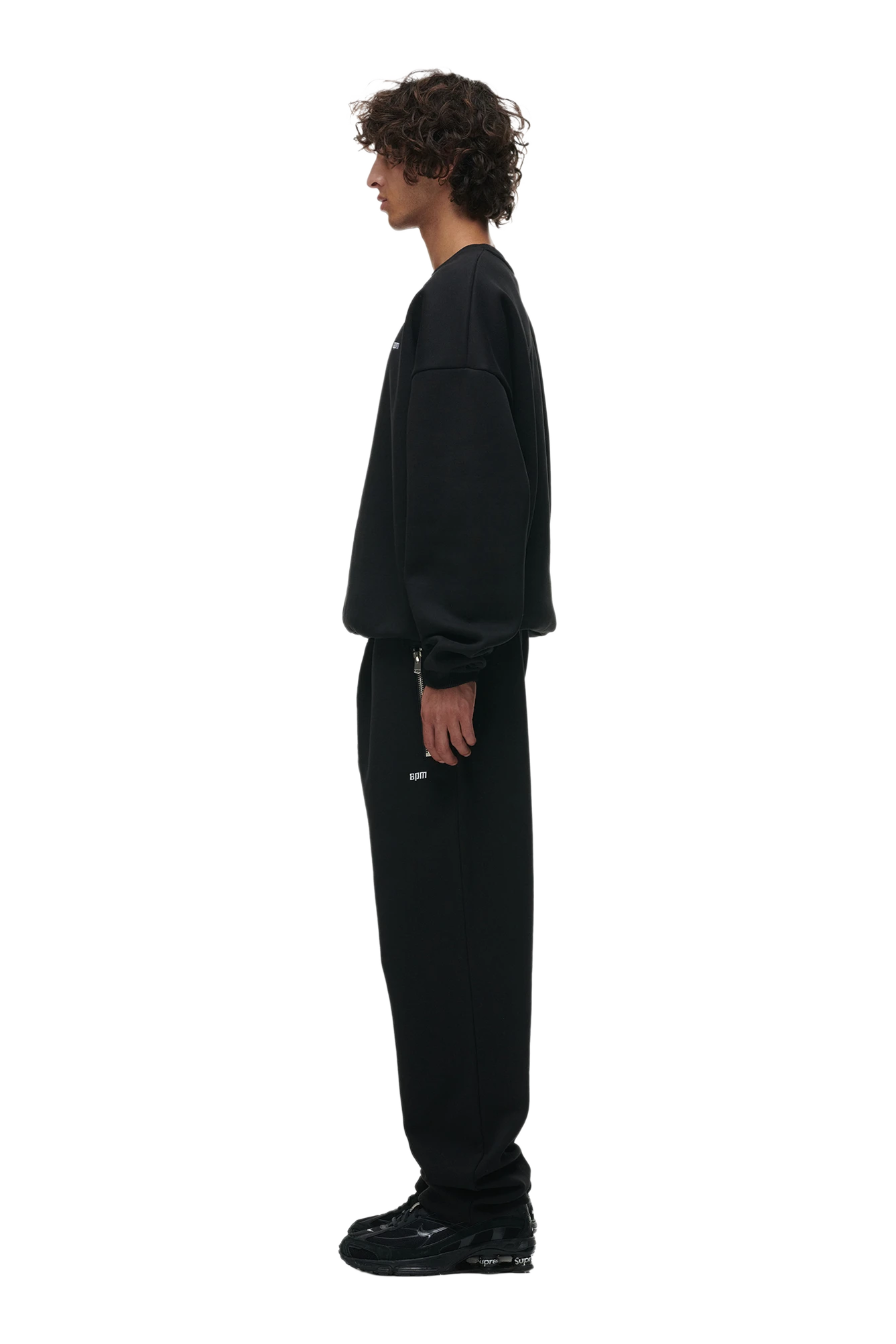 CREWNECK BLACK(Crew Neck Black) 5 CREWNECK BLACK(Crew Neck Black) - Image 3