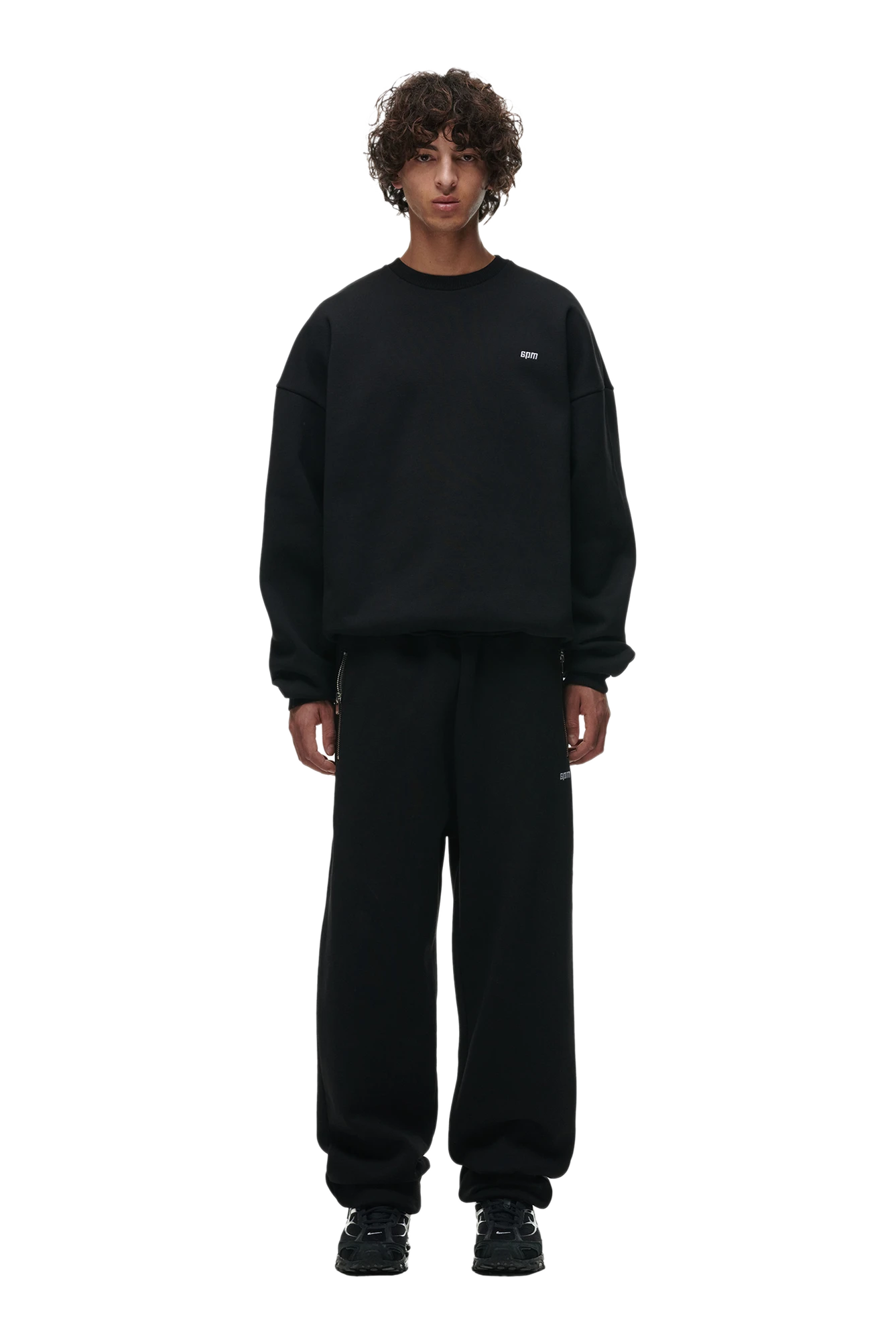 CREWNECK BLACK(Crew Neck Black) 4 CREWNECK BLACK(Crew Neck Black) - Image 2