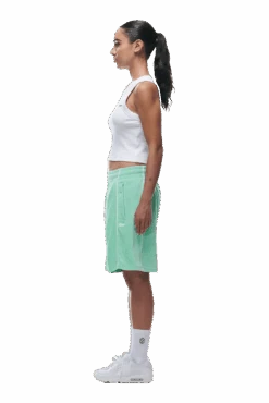 VELOUR SHORTS LIGHT MOSS(Velour Shorts Light Moss) -6PM CLOTHING SALE 0013 2406 6PM ECOM COLLECTION 2 LOOK 32 13714 min ba771af1 cafd 4dbd a3e2 40e9990bc681