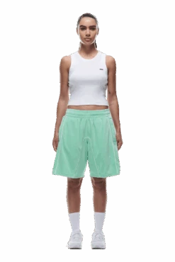 VELOUR SHORTS LIGHT MOSS(Velour Shorts Light Moss) -6PM CLOTHING SALE 0014 2406 6PM ECOM COLLECTION 2 LOOK 32 13702 min a75766a5 e484 42ff b89b 99c80b70a056