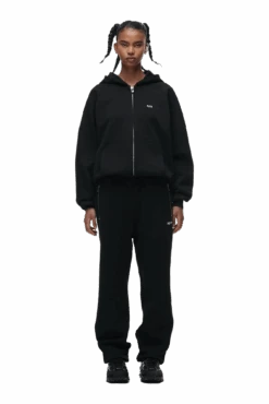 ZIP HOODIE BLACK(Zip Hoodie Black 1) -6PM CLOTHING SALE 0018 6PM ECOM 6PM plus Look 48 2192 min