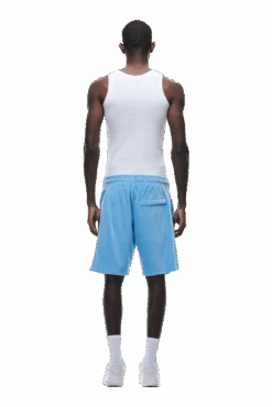 VELOUR SHORTS BLUE(Velour Shorts Blue) 10 VELOUR SHORTS BLUE(Velour Shorts Blue) -6PM CLOTHING SALE 0021 2406 6PM ECOM COLLECTION 2 LOOK 30 13438 min