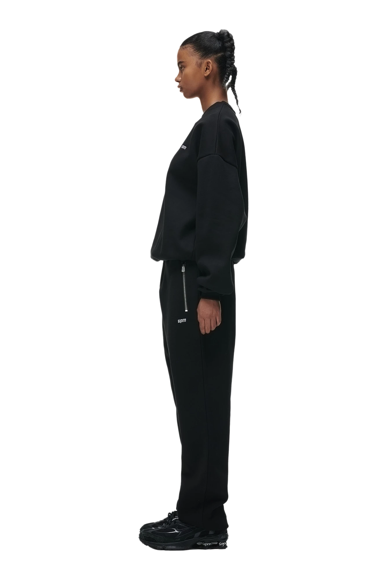 CREWNECK BLACK(Crew Neck Black) 8 CREWNECK BLACK(Crew Neck Black) - Image 6