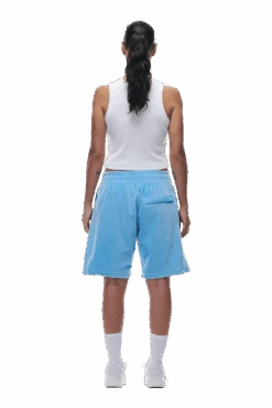 VELOUR SHORTS BLUE(Velour Shorts Blue) 13 VELOUR SHORTS BLUE(Velour Shorts Blue) -6PM CLOTHING SALE 0024 2406 6PM ECOM COLLECTION 2 LOOK 30 13091 min
