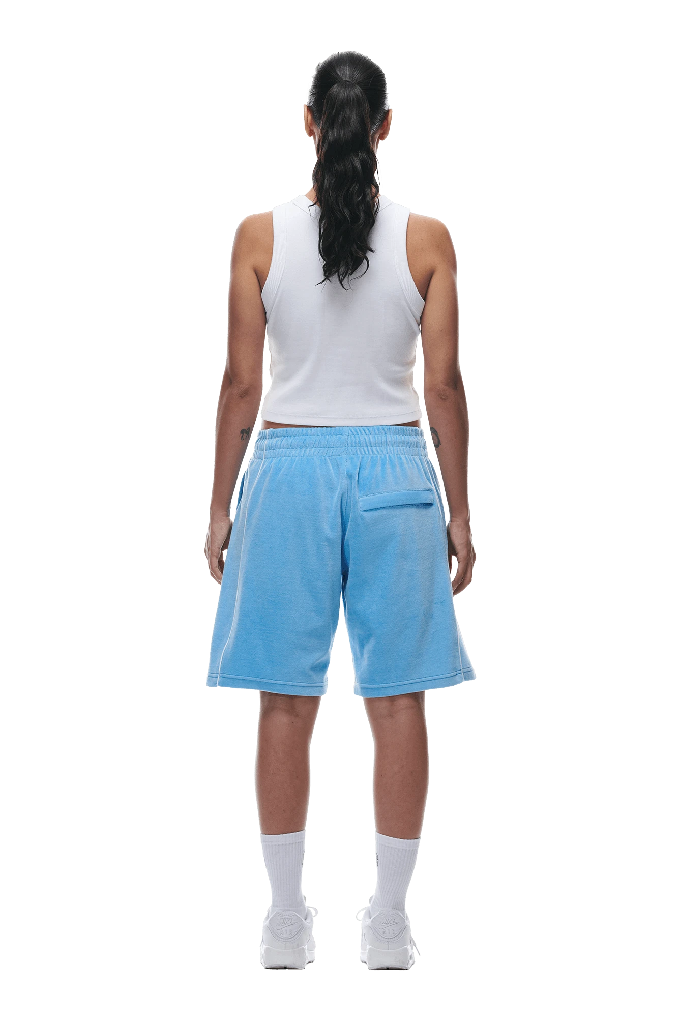 VELOUR SHORTS BLUE(Velour Shorts Blue) 8 VELOUR SHORTS BLUE(Velour Shorts Blue) - Image 6