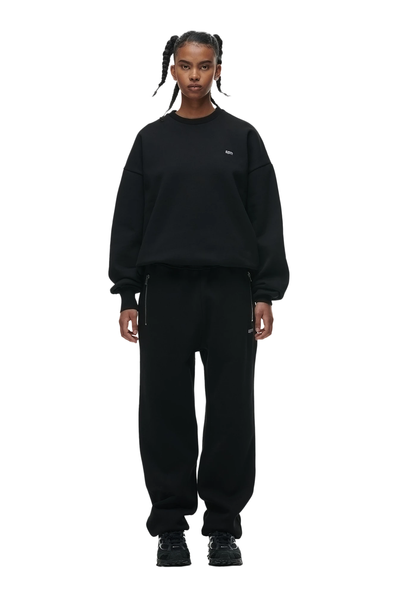 CREWNECK BLACK(Crew Neck Black) 7 CREWNECK BLACK(Crew Neck Black) - Image 5