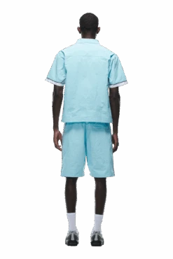 WARM UP NYLON HALF ZIP LIGHT BLUE(Warm Up Nylon Half Zip Light Blue) -6PM CLOTHING SALE 0030 2406 6PM ECOM COLLECTION 2 LOOK 29 13162 min