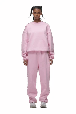 CREWNECK BABY PINK(Crew Neck Pink) -6PM CLOTHING SALE 0036 6PM ECOM 6PM plus Look 42 1954