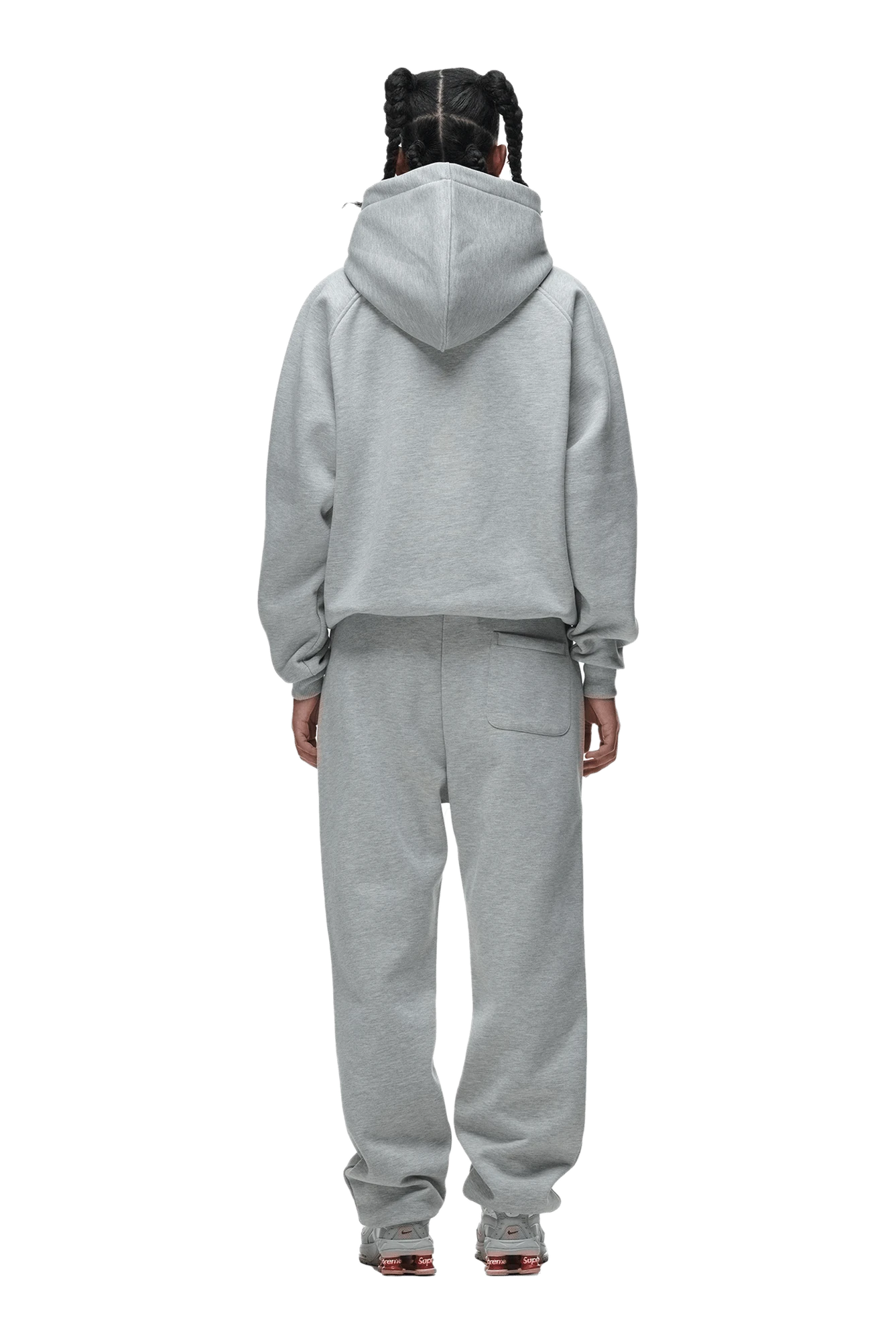 HOODIE GREY MELANGE(Hoodie Grey) 9 HOODIE GREY MELANGE(Hoodie Grey) - Image 7