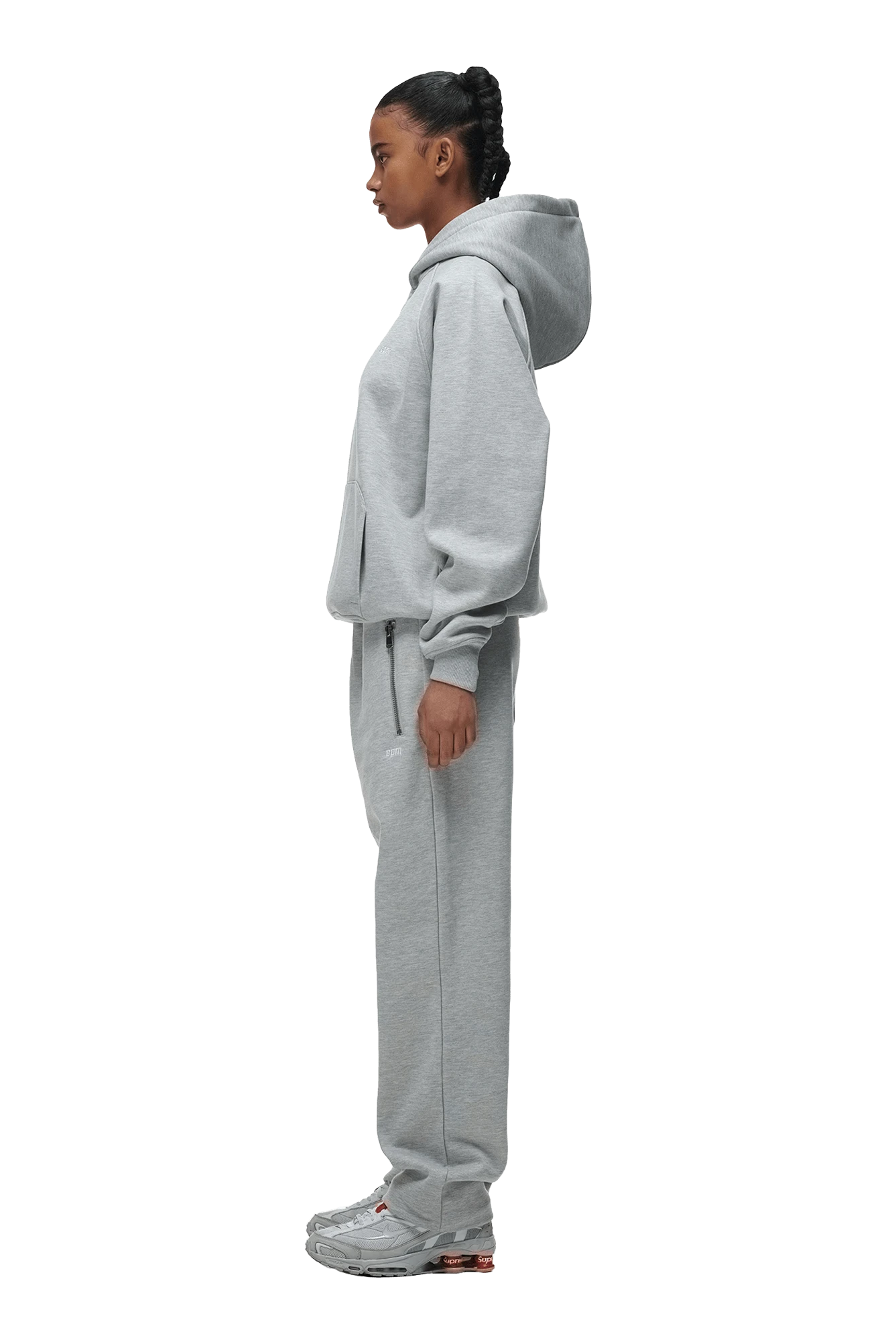 HOODIE GREY MELANGE(Hoodie Grey) 8 HOODIE GREY MELANGE(Hoodie Grey) - Image 6