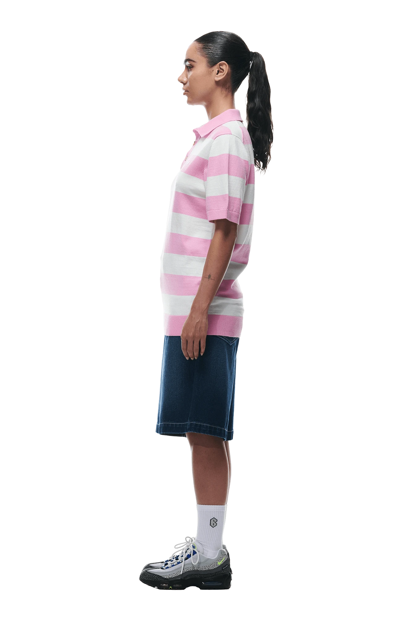 STRIPED POLO PINK(Striped Polo Pink) 7 STRIPED POLO PINK(Striped Polo Pink) - Image 5