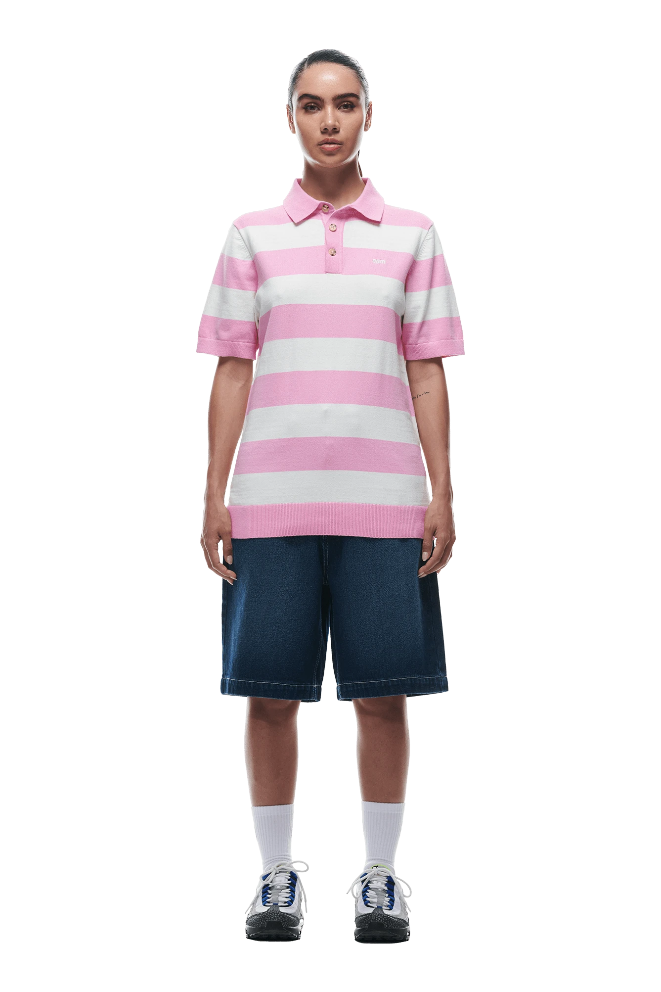 STRIPED POLO PINK(Striped Polo Pink) 6 STRIPED POLO PINK(Striped Polo Pink) - Image 4