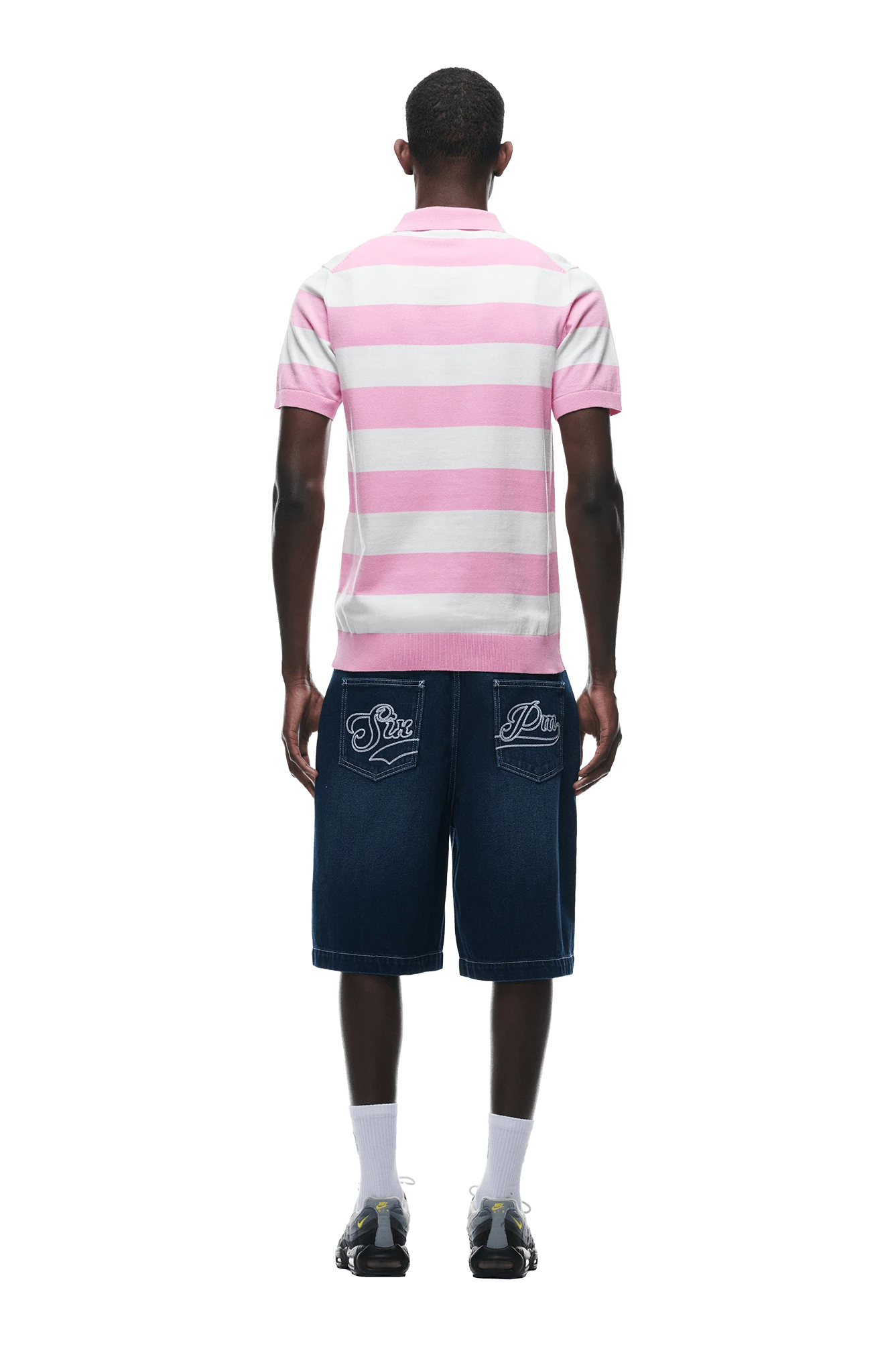 STRIPED POLO PINK(Striped Polo Pink) 5 STRIPED POLO PINK(Striped Polo Pink) - Image 3