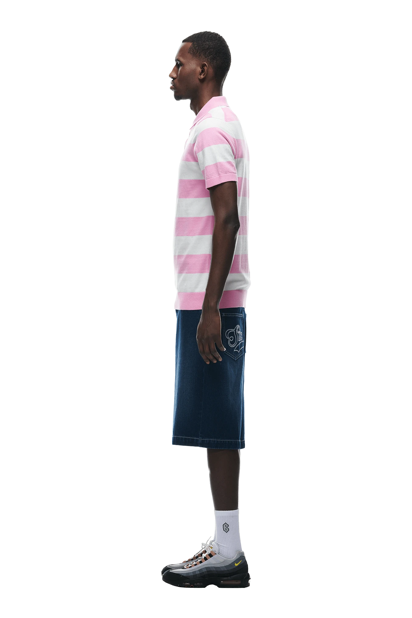 STRIPED POLO PINK(Striped Polo Pink) 4 STRIPED POLO PINK(Striped Polo Pink) - Image 2