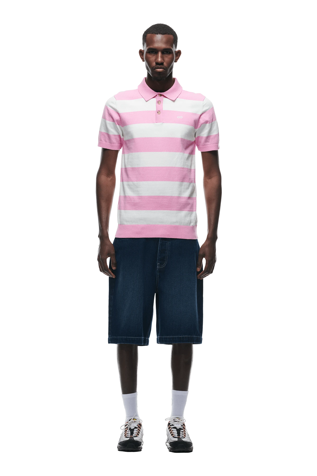 STRIPED POLO PINK(Striped Polo Pink) 3 STRIPED POLO PINK(Striped Polo Pink)