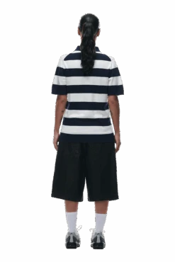 STRIPED POLO NIGHT SKY(Striped Polo Night Sky) -6PM CLOTHING SALE 0063 2406 6PM ECOM COLLECTION 2 LOOK 23 12987 min