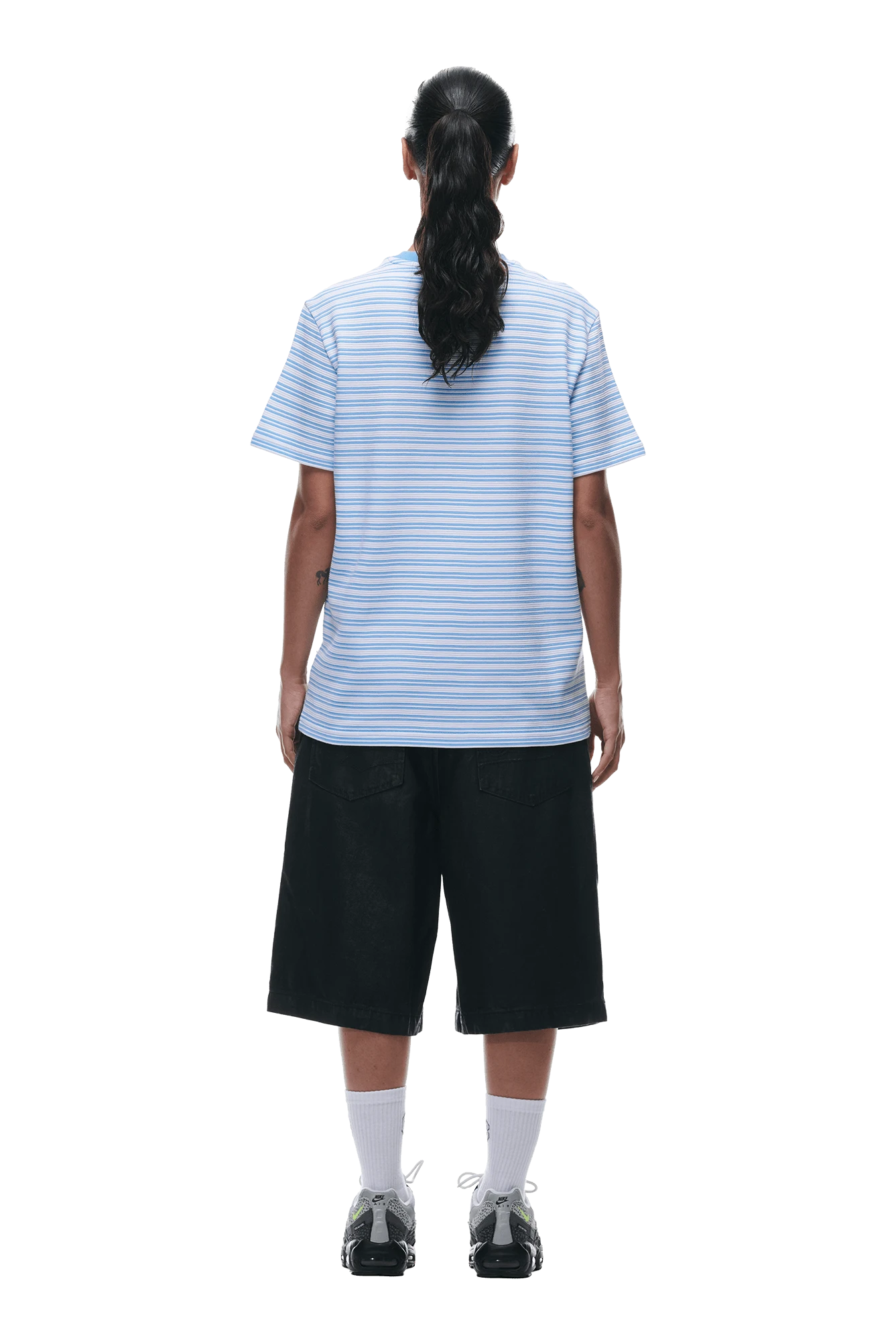 STRIPED T-SHIRT BLUE(Striped T Shirt Blue) 8 STRIPED T-SHIRT BLUE(Striped T Shirt Blue) - Image 6