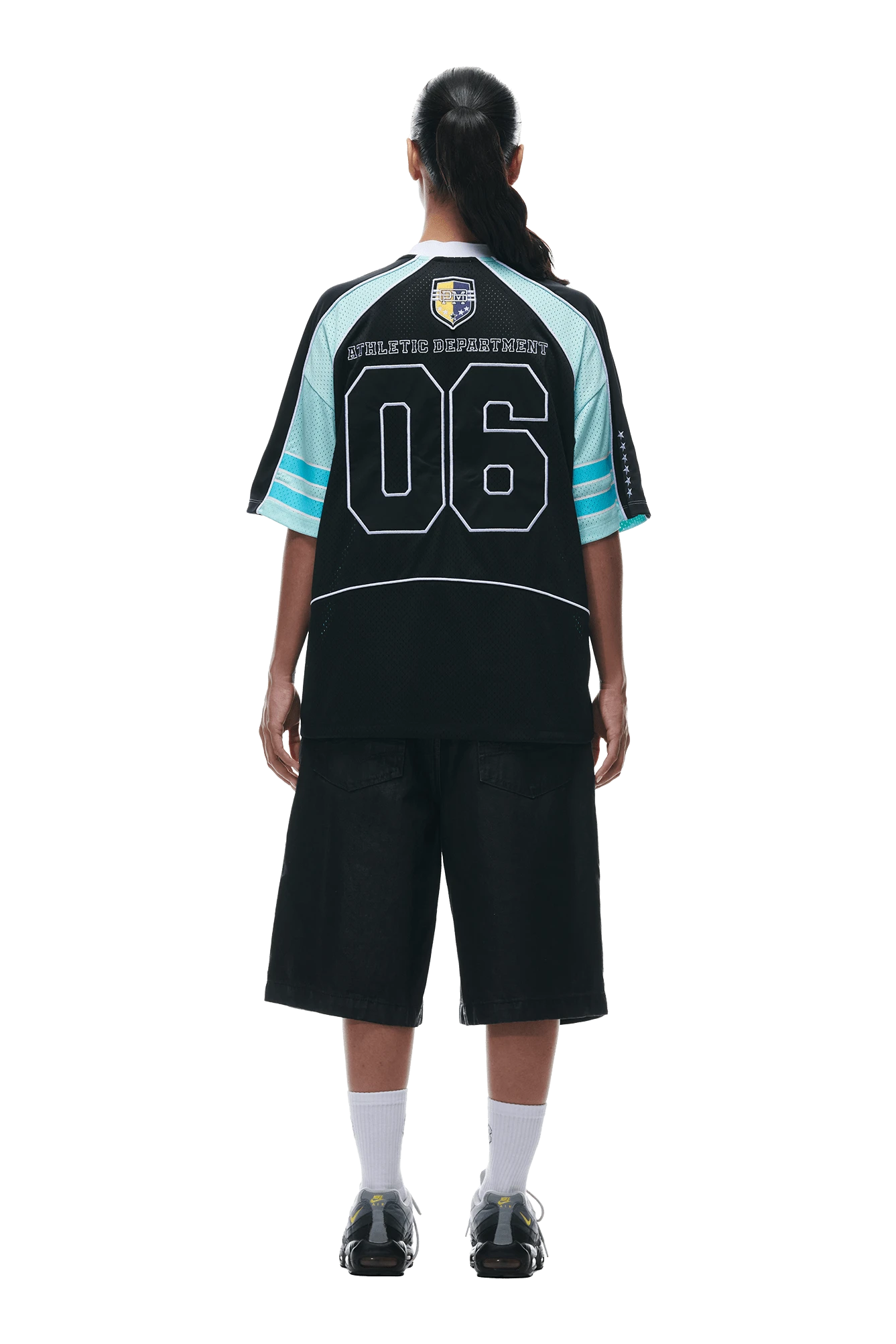 SUMMER FOOTBALL JERSEY BLACK(Summer Football Jersey Black) 8 SUMMER FOOTBALL JERSEY BLACK(Summer Football Jersey Black) - Image 6