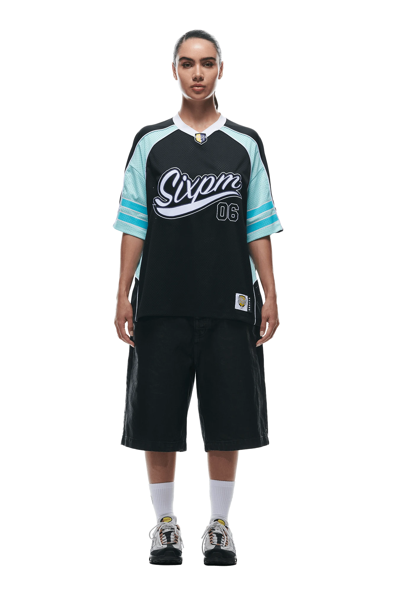 SUMMER FOOTBALL JERSEY BLACK(Summer Football Jersey Black) 6 SUMMER FOOTBALL JERSEY BLACK(Summer Football Jersey Black) - Image 4