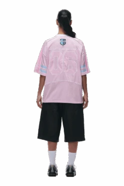 SUMMER FOOTBALL JERSEY PINK(Summer Football Jersey Pink) 13 SUMMER FOOTBALL JERSEY PINK(Summer Football Jersey Pink) -6PM CLOTHING SALE 0093 2406 6PM ECOM COLLECTION 2 LOOK 18 13306 min
