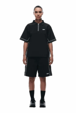 WARM UP NYLON HALF ZIP BLACK(Warm Up Nylon Half Zip Black) 10 WARM UP NYLON HALF ZIP BLACK(Warm Up Nylon Half Zip Black) -6PM CLOTHING SALE 0110 2406 6PM ECOM COLLECTION 2 LOOK 16 12610 min