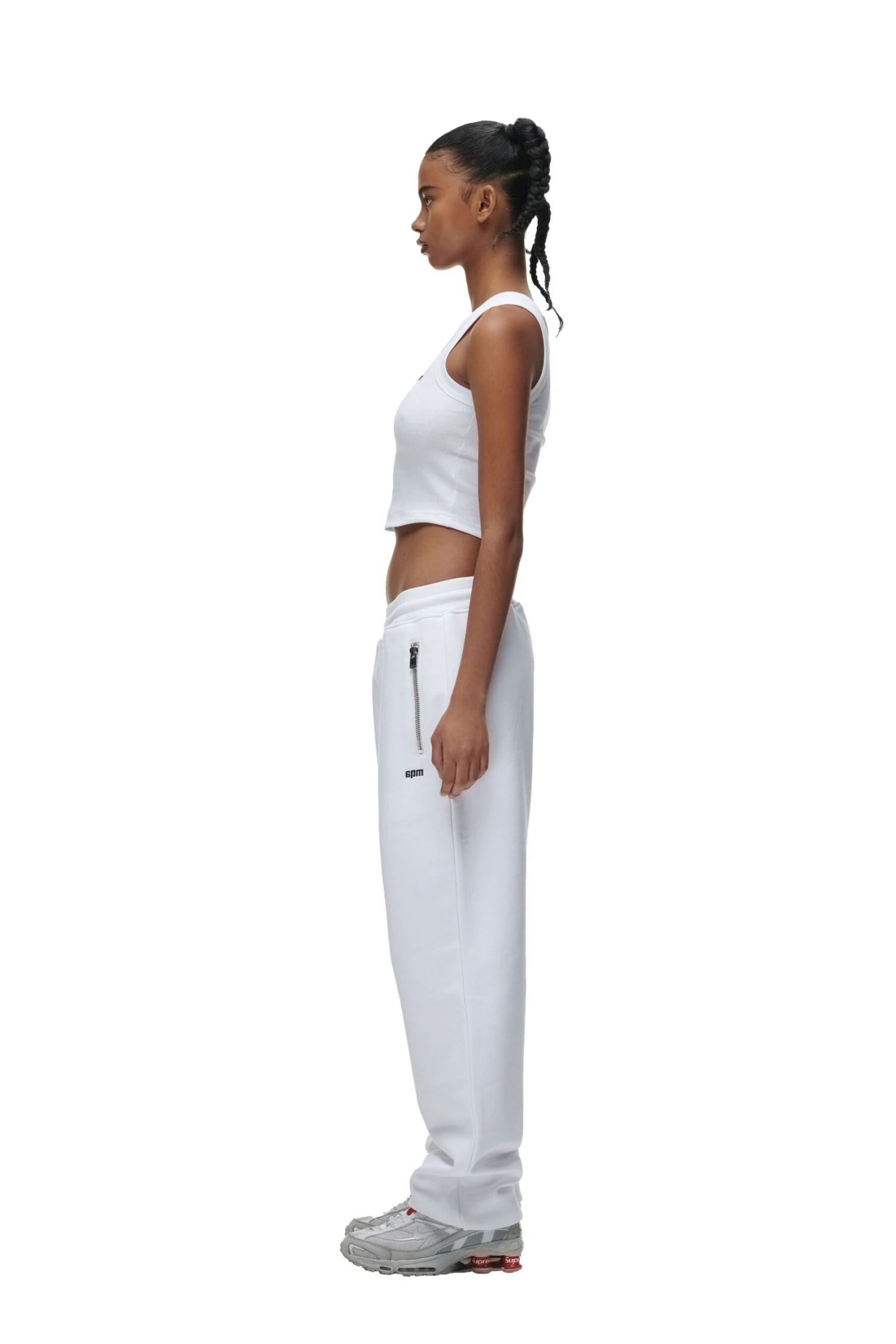 CROP TOP WHITE (SINGLE)(Crop Top White Single) 5 CROP TOP WHITE (SINGLE)(Crop Top White Single) - Image 3