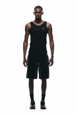 VELOUR SHORTS BLACK(Velour Shorts Black)