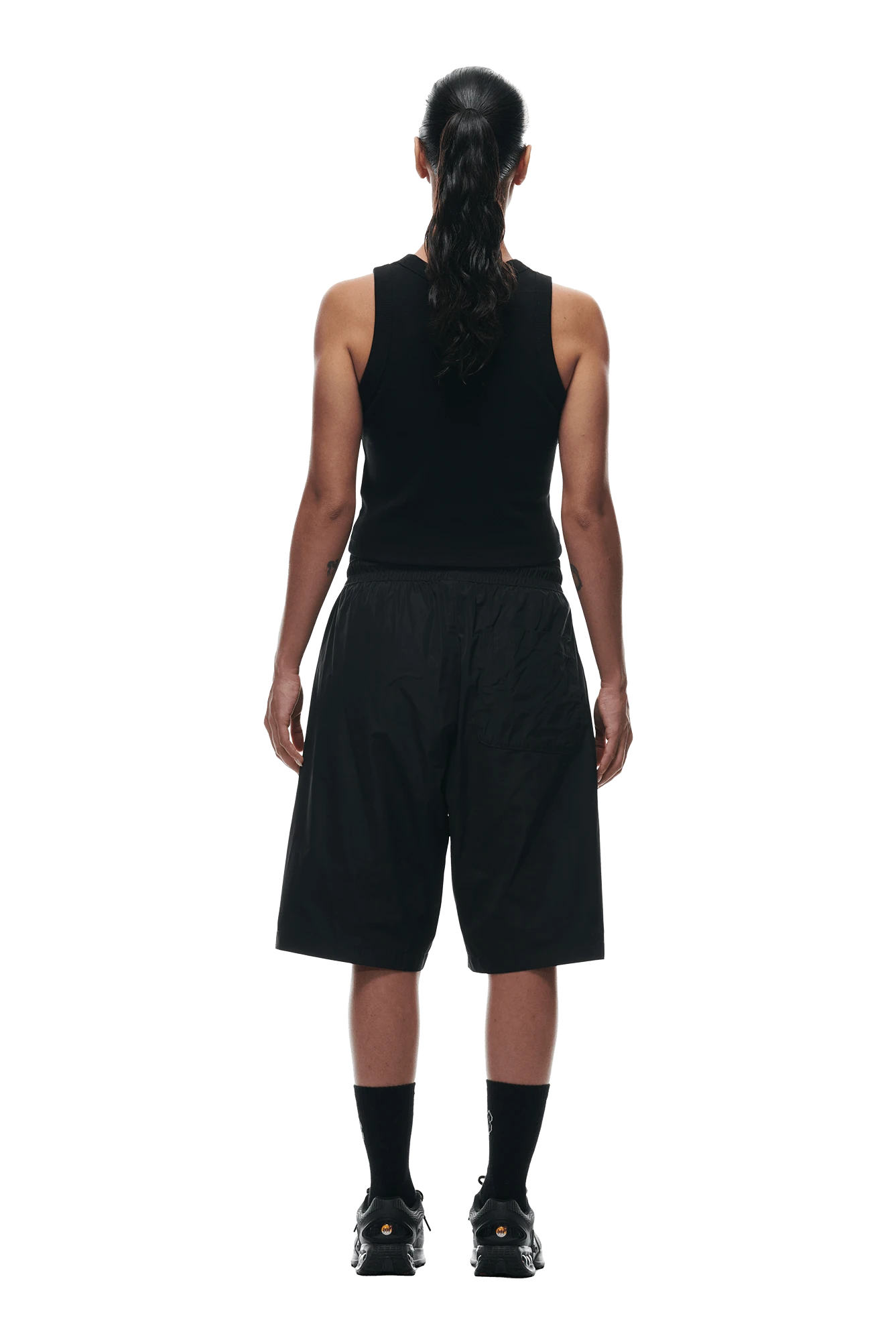 BAGGY NYLON SHORTS BLACK(Baggy Nylon Shorts Black) 8 BAGGY NYLON SHORTS BLACK(Baggy Nylon Shorts Black) - Image 6