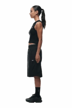 BAGGY NYLON SHORTS BLACK(Baggy Nylon Shorts Black) 12 BAGGY NYLON SHORTS BLACK(Baggy Nylon Shorts Black) -6PM CLOTHING SALE 0130 2406 6PM ECOM COLLECTION 2 LOOK 12 12527 min