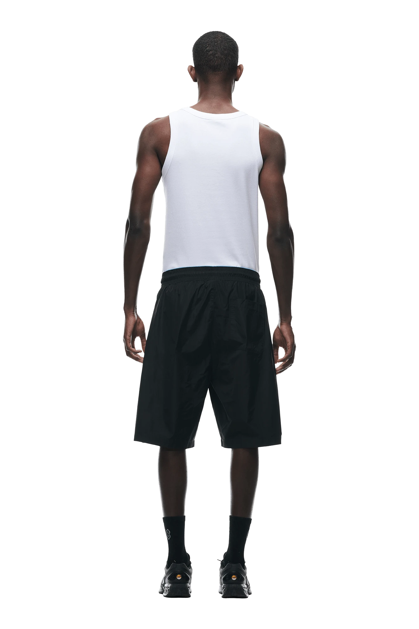 BAGGY NYLON SHORTS BLACK(Baggy Nylon Shorts Black) 5 BAGGY NYLON SHORTS BLACK(Baggy Nylon Shorts Black) - Image 3