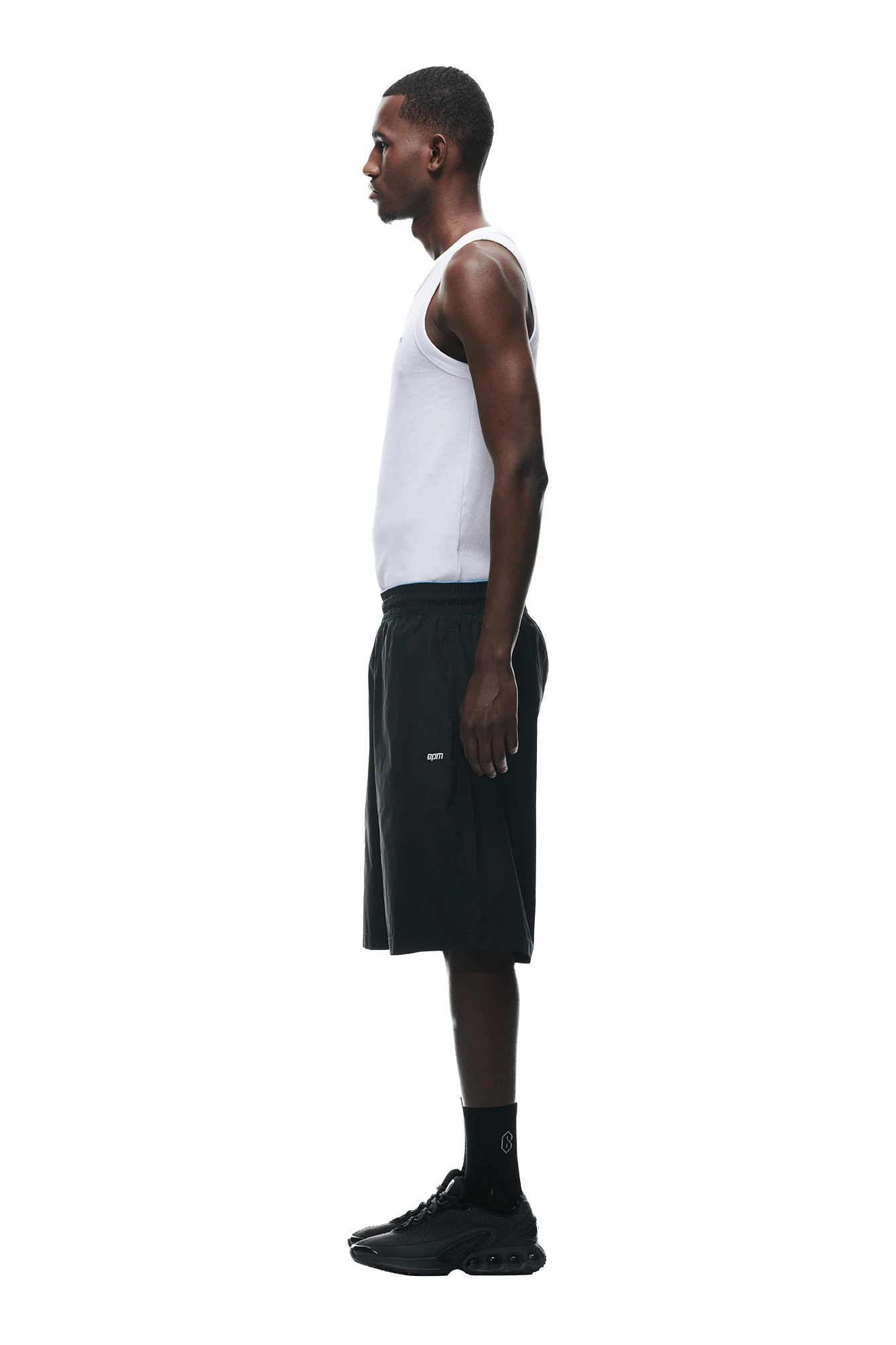 BAGGY NYLON SHORTS BLACK(Baggy Nylon Shorts Black) 4 BAGGY NYLON SHORTS BLACK(Baggy Nylon Shorts Black) - Image 2