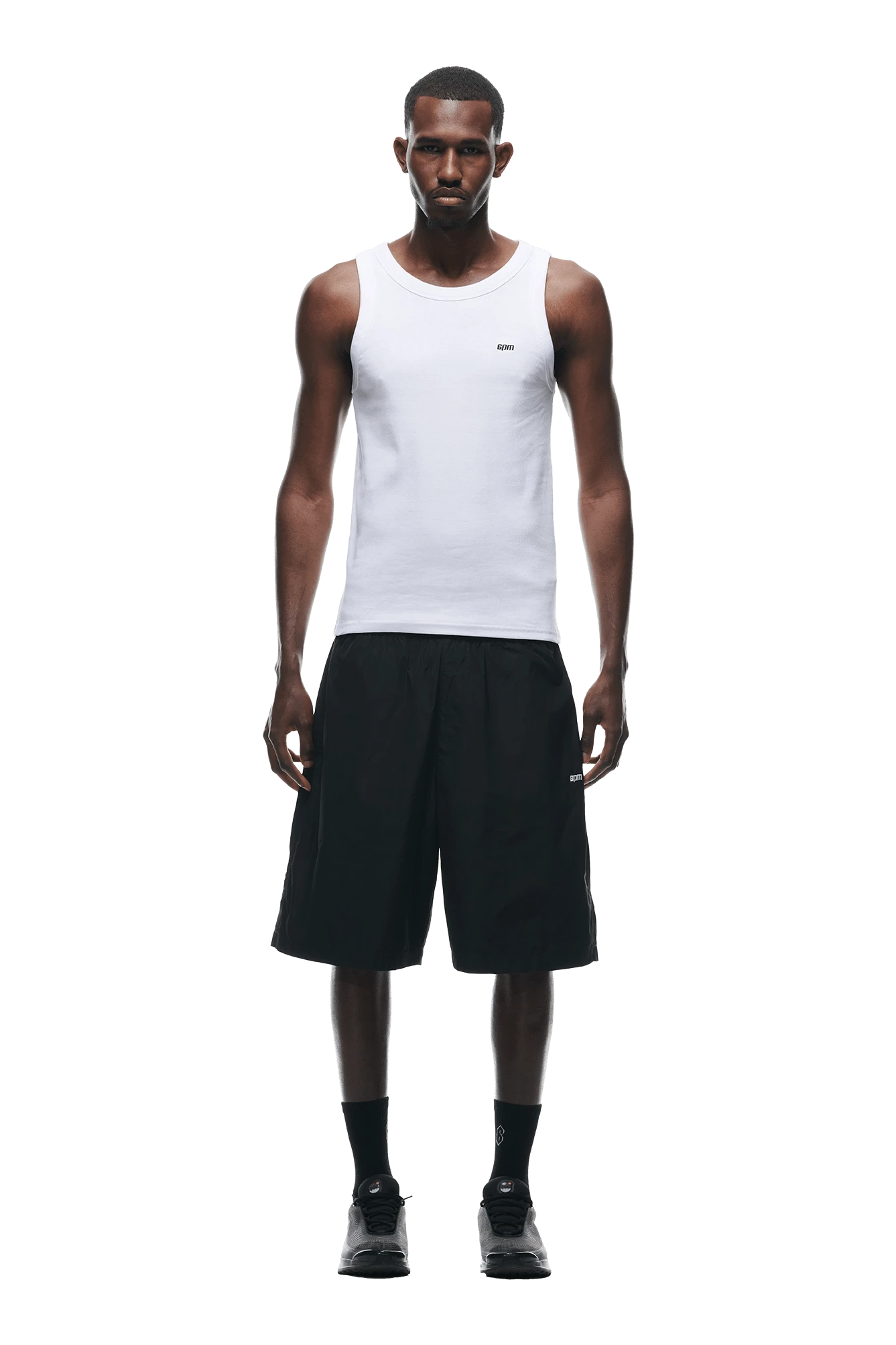 BAGGY NYLON SHORTS BLACK(Baggy Nylon Shorts Black) 3 BAGGY NYLON SHORTS BLACK(Baggy Nylon Shorts Black)