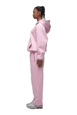 ZIP HOODIE BABY PINK(Zip Hoodie Pink) -6PM CLOTHING SALE 0139 6PM ECOM 6PM plus Look 07 0360 min