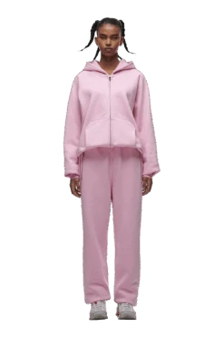 ZIP HOODIE BABY PINK(Zip Hoodie Pink) -6PM CLOTHING SALE 0140 6PM ECOM 6PM plus Look 07 0353 min