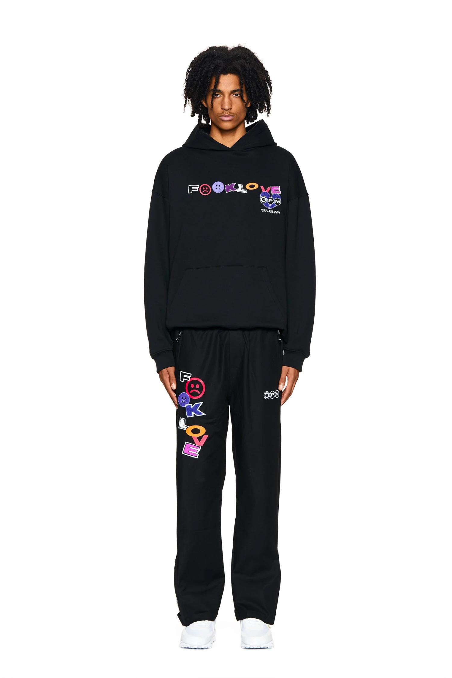 FUCK LOVE TRACKPANTS BLACK(Fuck Love Trackpants V 5 Black) 3 FUCK LOVE TRACKPANTS BLACK(Fuck Love Trackpants V 5 Black)