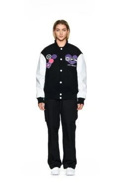 COLLEGE JACKET BLACK(College Jacket Black) -6PM CLOTHING SALE 07102020 6PM LOVEHURTS 13Look 1261