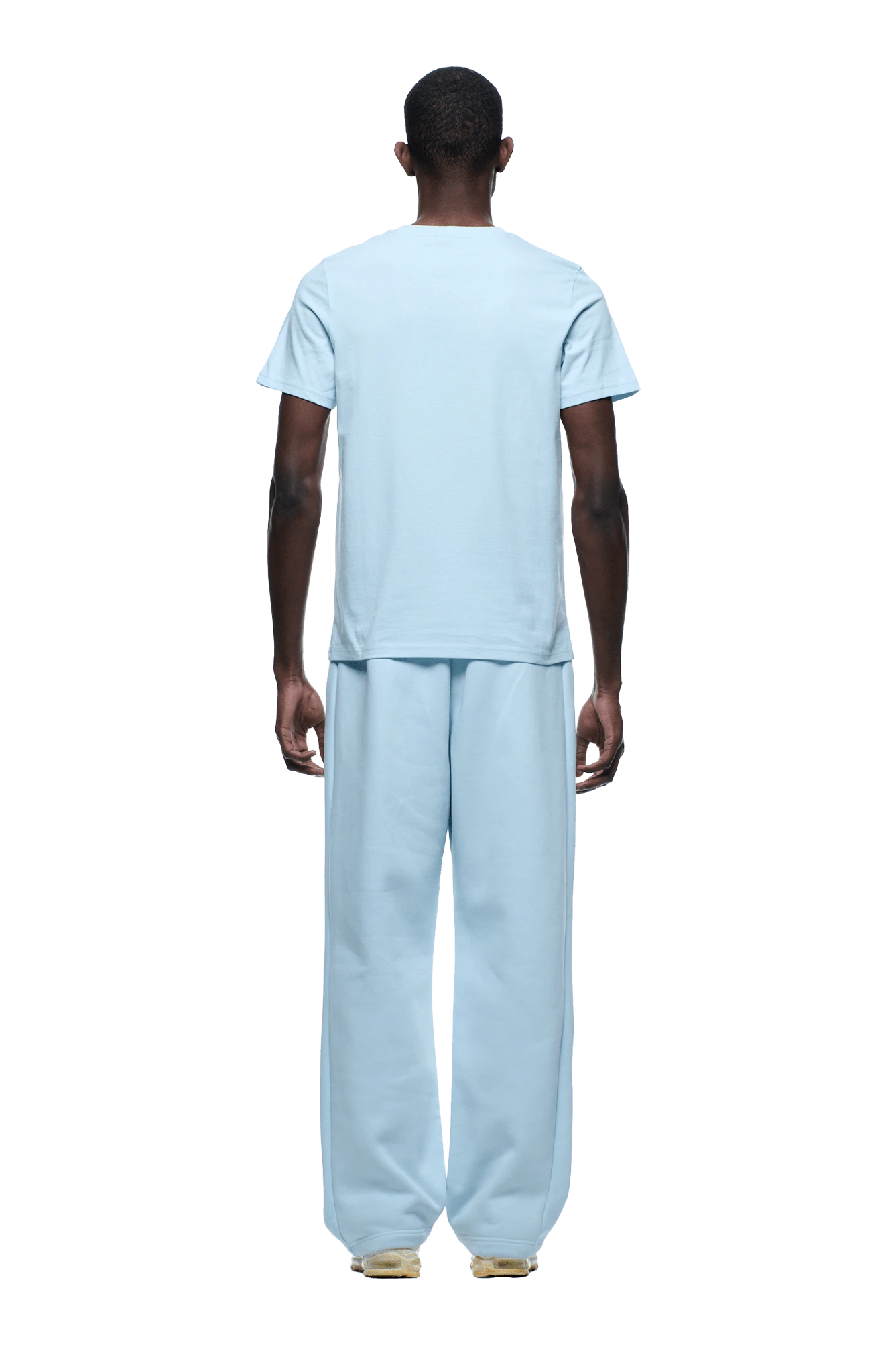 SLIM FIT T-SHIRT ICE BLUE(Slim Fit T Shirt Ice Blue) 6 SLIM FIT T-SHIRT ICE BLUE(Slim Fit T Shirt Ice Blue) - Image 4