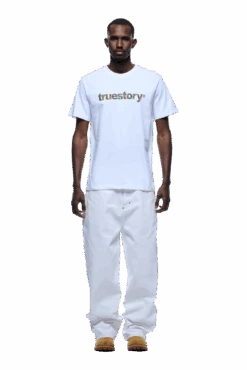 TRUE STORY T-SHIRT WHITE(True Story T Shirt White) -6PM CLOTHING SALE 1337x2005 6PM Spring 0014 250310 6PM ECOM LOOK 24 1309 min
