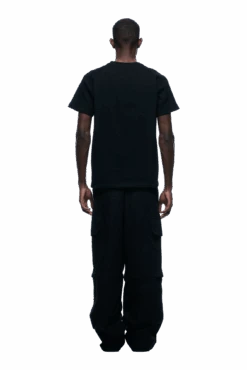 WAFFLE SLEEVE RAGLAN TEE BLACK(Waffle Sleeve Raglan Tee Black) 12 WAFFLE SLEEVE RAGLAN TEE BLACK(Waffle Sleeve Raglan Tee Black) -6PM CLOTHING SALE 1337x2005 6PM Spring 0045 250310 6PM ECOM LOOK 19 1015 min