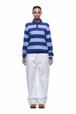 LS STRIPED POLO BLUE(Ls Striped Polo Blue) -6PM CLOTHING SALE 1337x2005 6PM Spring 0071 250310 6PM ECOM LOOK 15 806 min