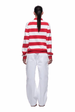 LS STRIPED POLO RED(Ls Striped Polo Red) -6PM CLOTHING SALE 1337x2005 6PM Spring 0075 250310 6PM ECOM LOOK 14 801 min