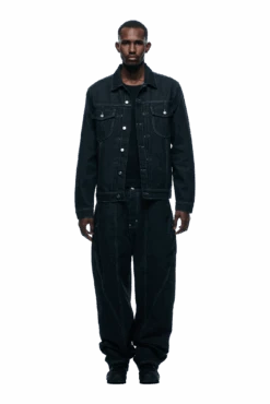 TYPE 6 DENIM JACKET BLACK RAW(Type 6 Denim Jacket Black Raw) -6PM CLOTHING SALE 1337x2005 6PM Spring 0105 250310 6PM ECOM LOOK 10 667 min