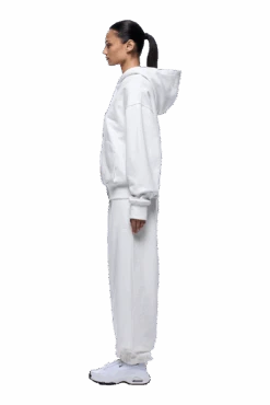 WAFFLE LINED ZIP HOODIE COCONUT WHITE(Waffle Lined Zip Hoodie Coconut White) -6PM CLOTHING SALE 1337x2005 6PM Spring 0119 250310 6PM ECOM LOOK 07 580 min