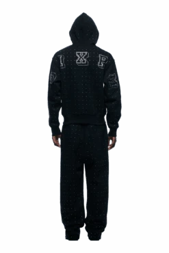 RHINESTONE LETTER ZIP HOODIE BLACK(Rhinestone Letter Zip Hoodie Black) -6PM CLOTHING SALE 1337x2005 6PM Spring 0134 250310 6PM ECOM LOOK 05 355 min