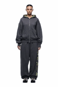 WAFFLE LINED ZIP HOODIE GREY CAMO(Waffle Lined Zip Hoodie Grey Camo) -6PM CLOTHING SALE 1337x2005 6PM Spring 0162 250310 6PM ECOM LOOK 01 148 min