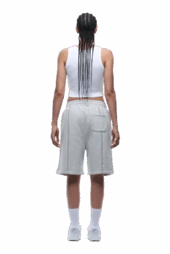 COVERLOCK SHORTS LIGHT GREY MELANGE(Coverlock Shorts Light Grey Melange) -6PM CLOTHING SALE 1337x2005 6PM 0024 2500610 6PM ECOM LOOK 36 1461 min