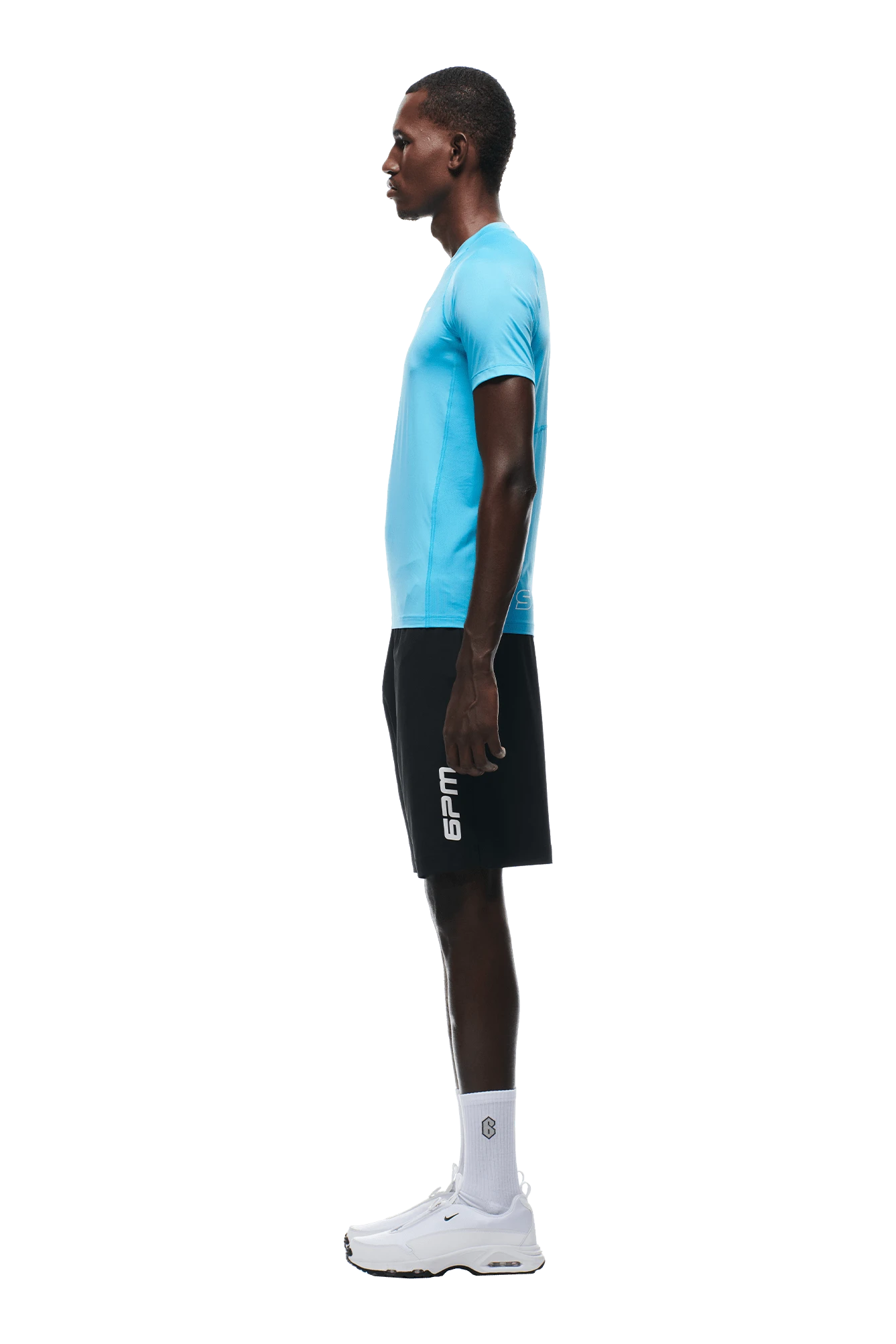 6PM SPORTS T-SHIRT AQUA BLUE(6pm Sports T Shirt Aqua Blue) 5 6PM SPORTS T-SHIRT AQUA BLUE(6pm Sports T Shirt Aqua Blue) - Image 3