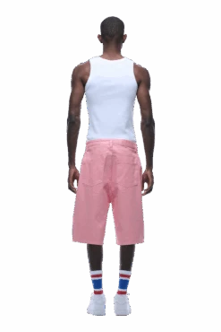 COATED DENIM SHORTS PINK(Coated Denim Shorts Pink) -6PM CLOTHING SALE 1337x2005 6PM 0102 2500610 6PM ECOM LOOK 23 0743 min