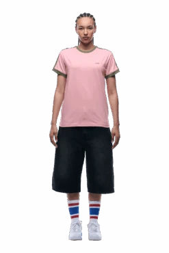 SLIM FIT RINGER TEE PINK(Slim Fit Ringer Tee Pink) -6PM CLOTHING SALE 1337x2005 6PM 0149 2500610 6PM ECOM LOOK 14 0711