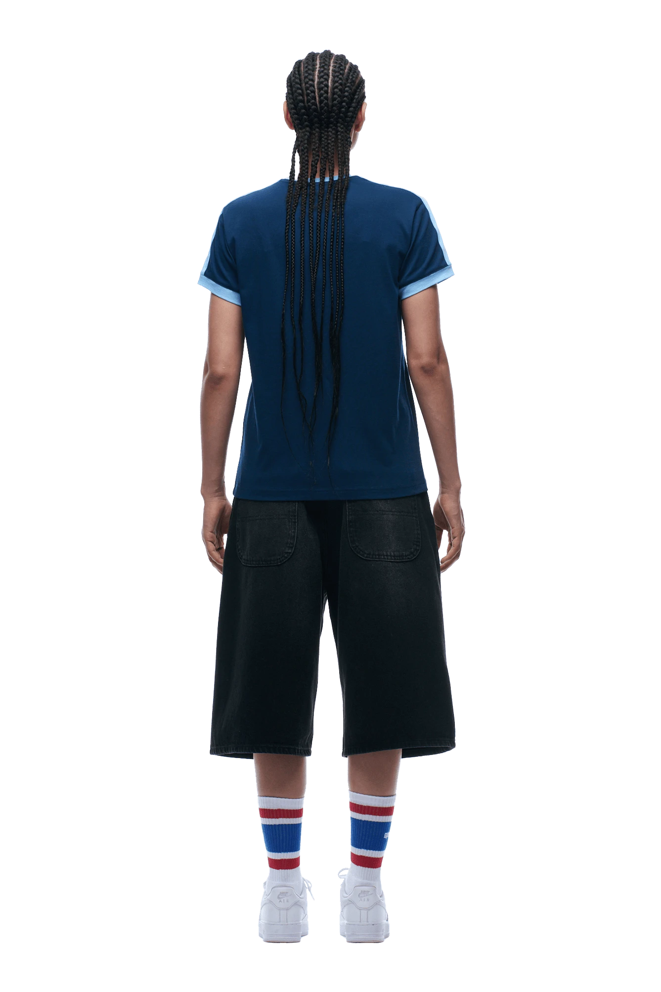 SLIM FIT RINGER TEE NAVY(Slim Fit Ringer Tee Navy) 9 SLIM FIT RINGER TEE NAVY(Slim Fit Ringer Tee Navy) - Image 7